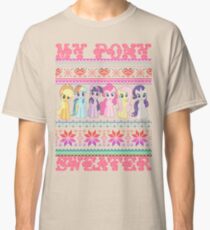 My Pony christmas sweater Classic T-Shirt