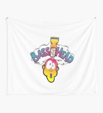Saures Gesicht und schwerer Bass Wandbehang