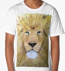 Portrait of a Lion Long T-Shirt