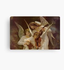 Angels by William Bouguereau Canvas Print
