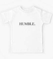 Camiseta para niños HUMBLE Kendrick Lamar Damn