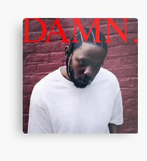 Kendrick Lamar - VERDAMMT Metalldruck