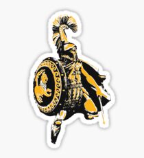 Greek hoplite warrior Sticker