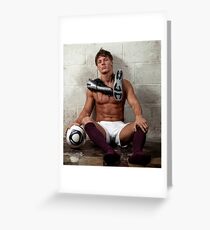 Soccer Player Greeting Card