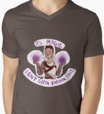 Dragon Age: Inquisition - Dorians Magie T-Shirt mit V-Ausschnitt für Männer