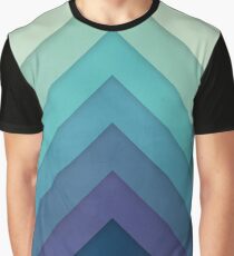Retro Chevrons 001 Graphic T-Shirt