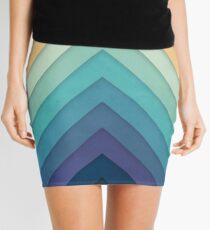 Retro Chevrons 002 Minirock