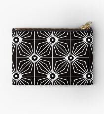 Electric Eyes - Black and White Studio Pouch