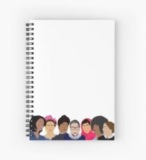 Feminist Girl Gang- Squad Goals Spiral Notebook