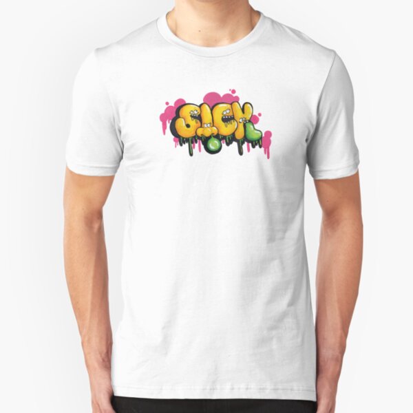 Sick Throw-up Slim Fit T-Shirt