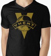 VHEMT T-Shirt mit V-Ausschnitt für Männer