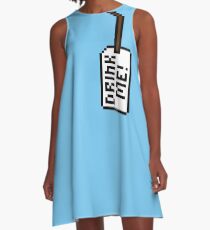 Drink Me! A-Line Dress