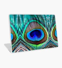 Peacock Feather Laptop Skin