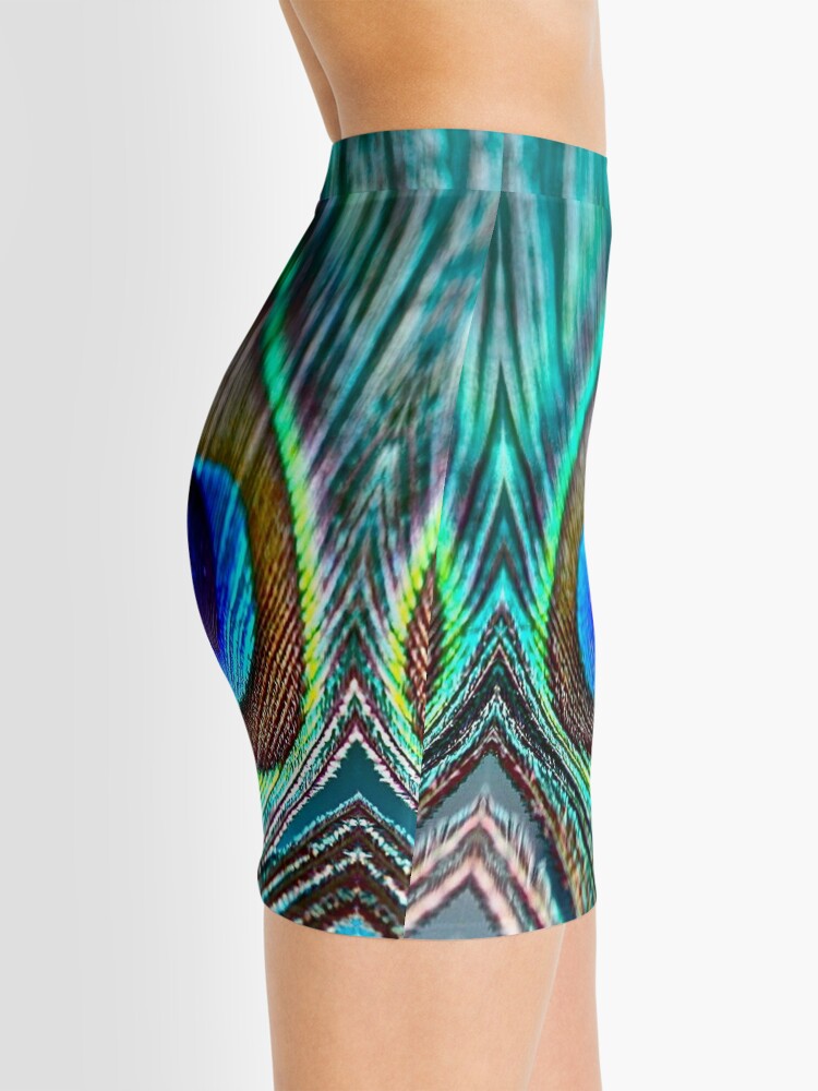Alternate view of Peacock Feather Mini Skirt