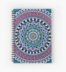 Purple Mandala Spiral Notebook