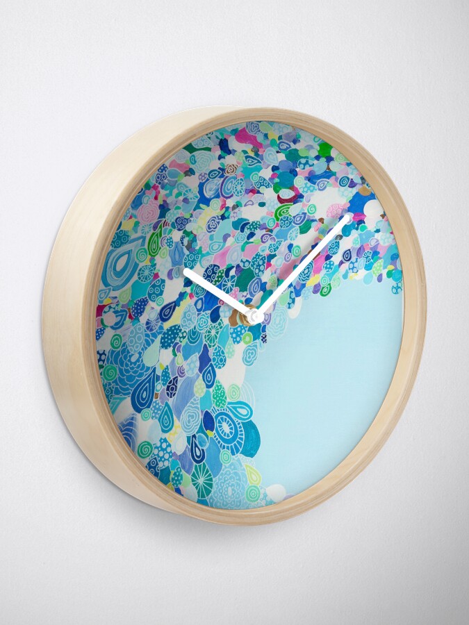 Alternate view of Blue Sea Clock