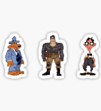 SCUMM Heroes Sticker