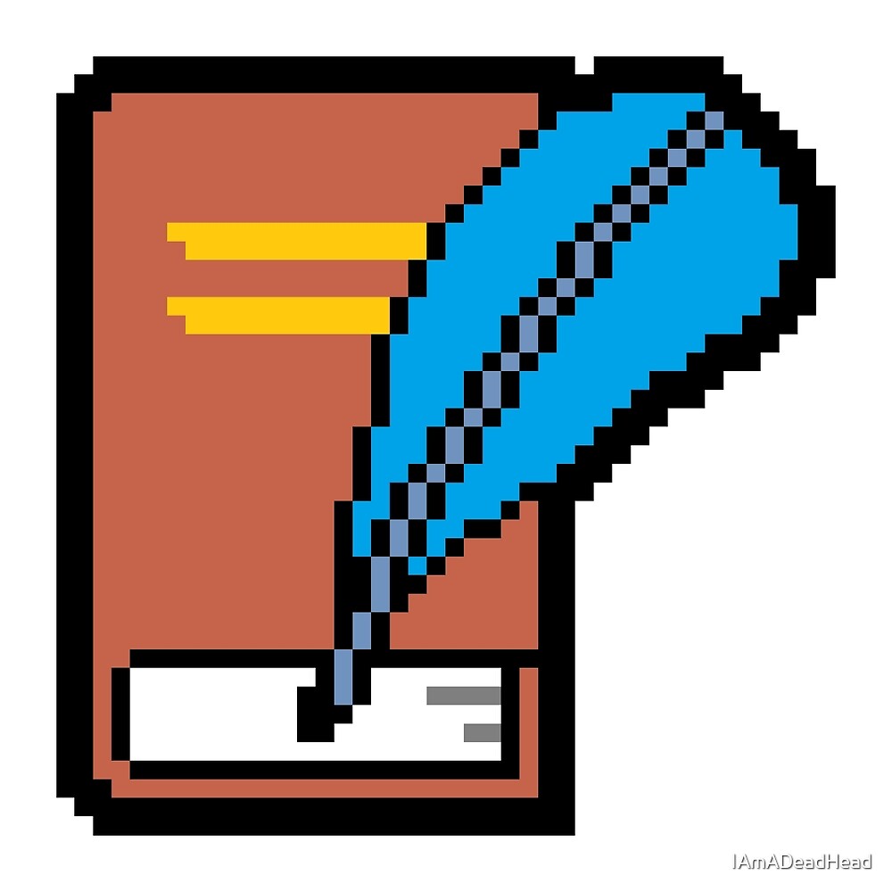 Book Pixel Art - Gallery of Arts and Crafts