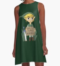 Looking For Work - Legend of Zelda A-Line Dress