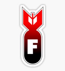 F Bomb Sticker