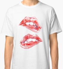 Biting Lips Classic T-Shirt