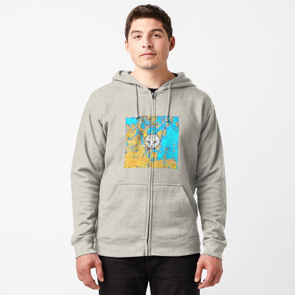 Catus Zipped Hoodie
