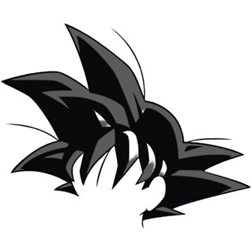 Goku Hair Decal