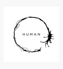 HUMAN Photographic Print
