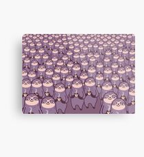 Sloth-tastic! Metal Print