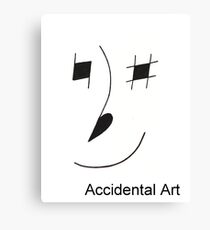 Accidental Art Canvas Print