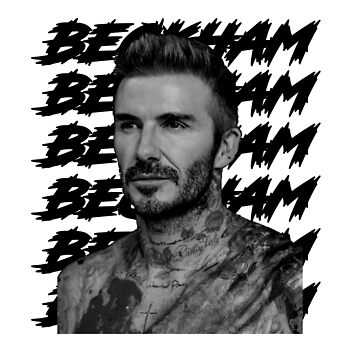 David Robert Joseph Beckham Art Throw Pillow for Sale by obyag