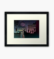 It Just Popped In There! Framed Print