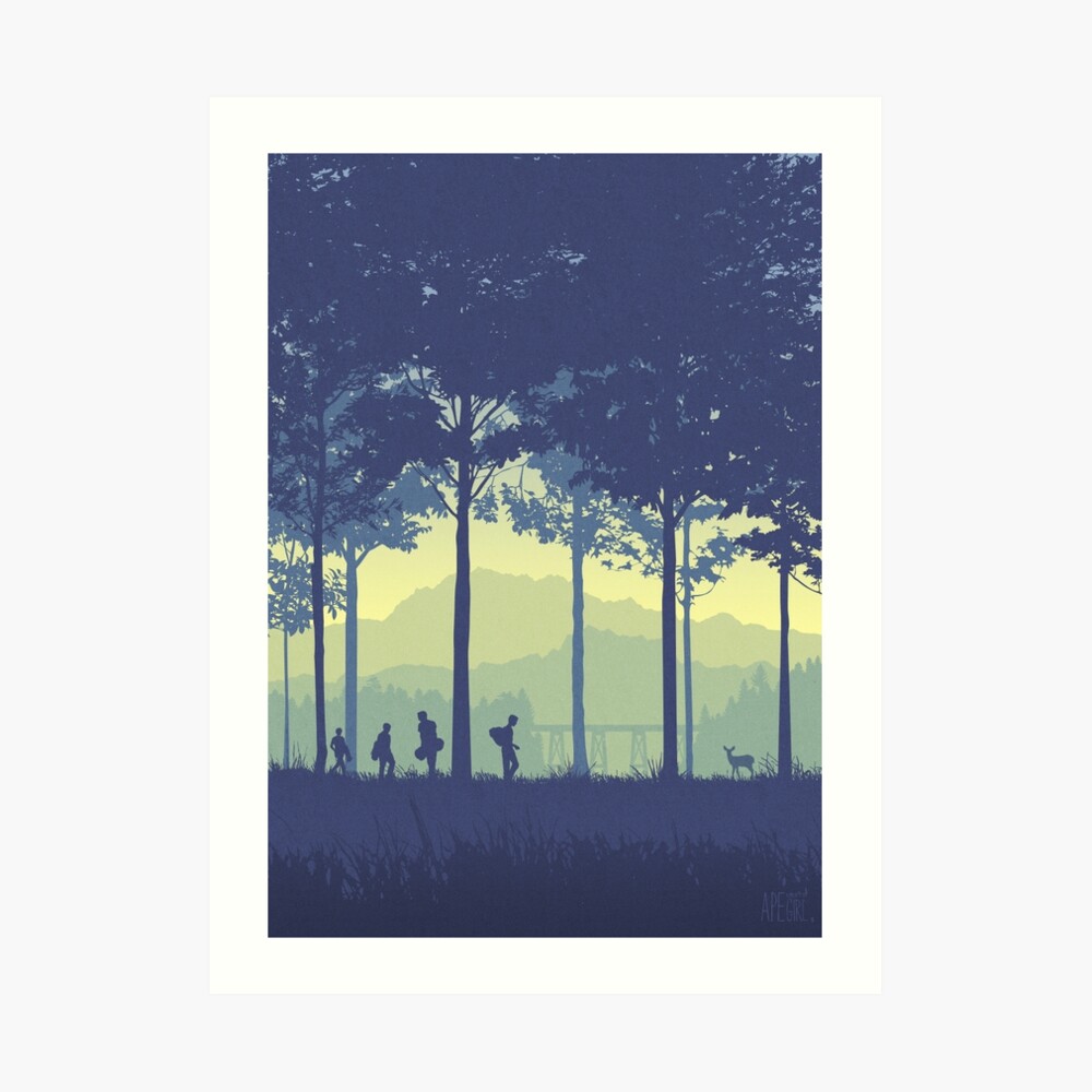 Stand By Me Art Print