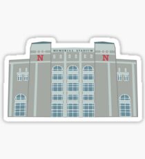 UNL Memorial Stadium Sticker