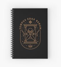 Tempus Edax Rerum Spiral Notebook