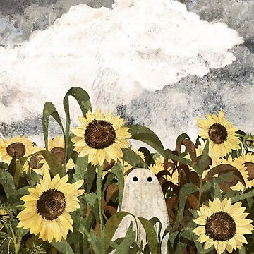 Artwork thumbnail, There's A Ghost in the Sunflower Field Again... by katherineblower