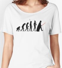 Dark side of Evolution Women's Relaxed Fit T-Shirt