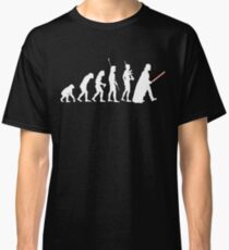 The Dark Side Of Evolution - White Classic T-Shirt