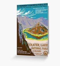 National Parks 2050: Crater Lake Greeting Card