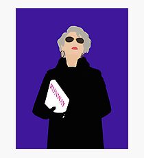 Lámina fotográfica Miranda Priestly- The Devil Wears Prada