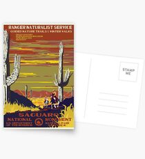 Nationalparks 2050: Saguaro Postkarten