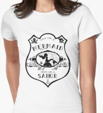 Look Like a Mermaid - Swear Like a Sailor Women's Fitted T-Shirt
