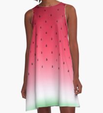 Watermelon A-Line Dress
