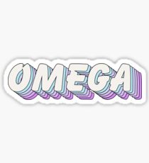pop art 1.5 - omega Sticker