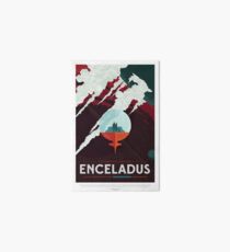 NASA JPL Space Tourism: Enceladus Art Board