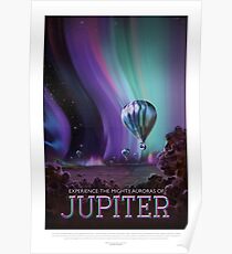 NASA JPL Weltraumtourismus: Jupiter Poster