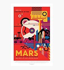 NASA JPL Space Tourism: Mars Photographic Print