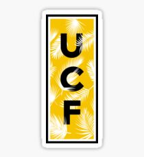 UCF Palm Print Sticker