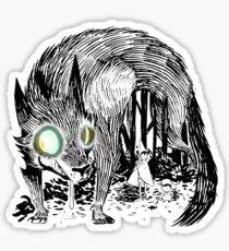 The Wolf Sticker