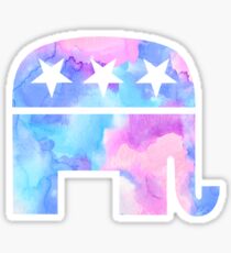 Republican Elephant Sticker